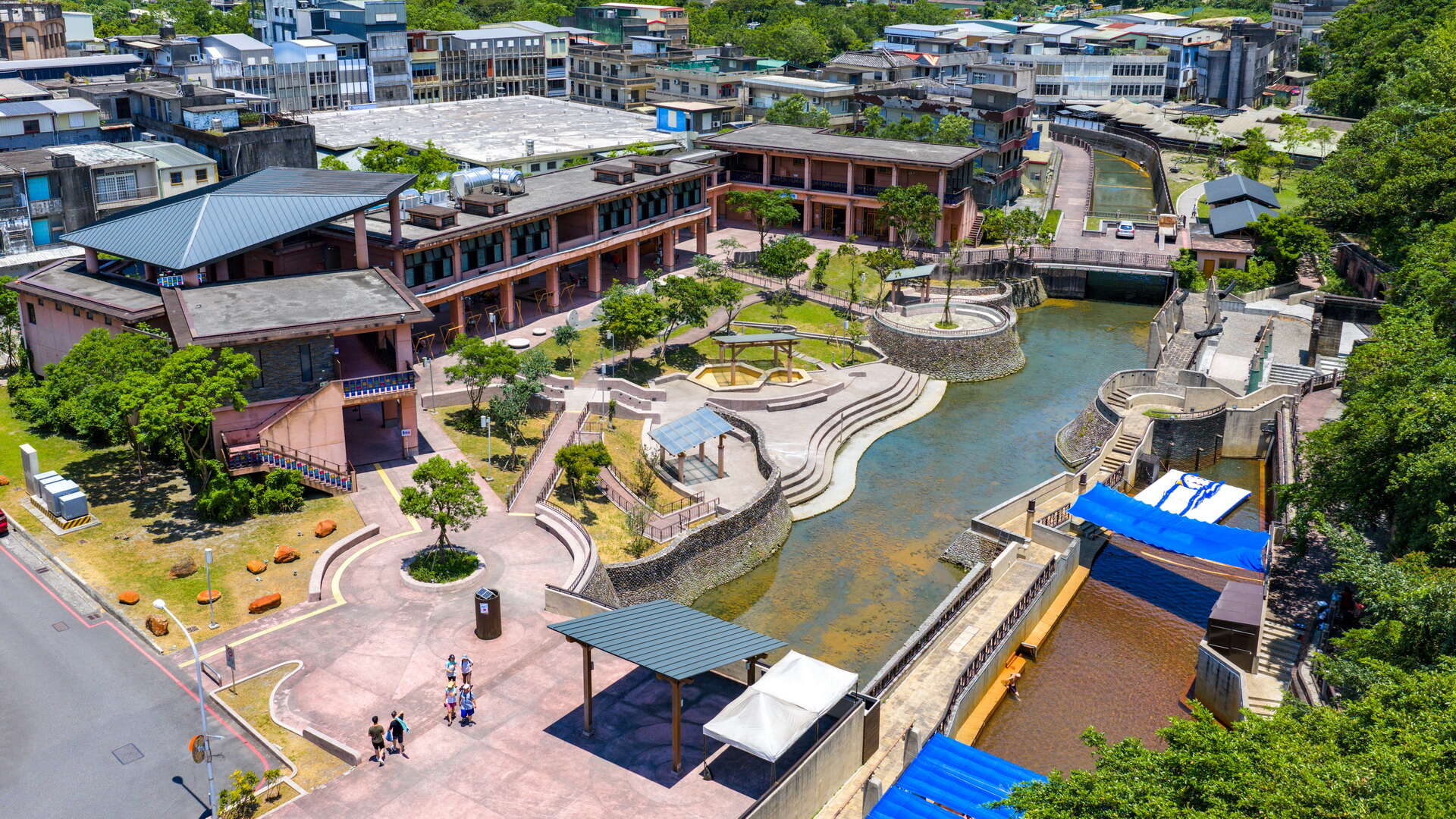 蘇澳冷泉公園全貌