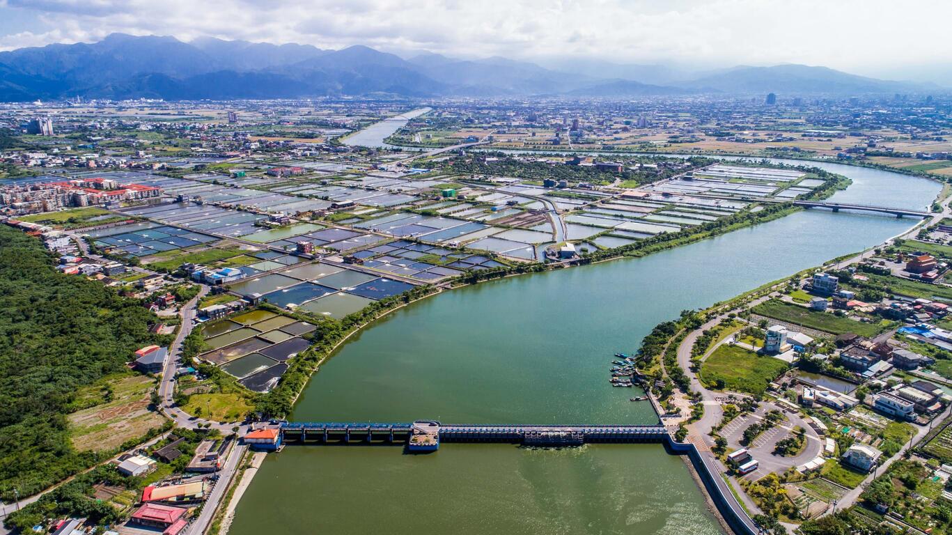 清水大閘門空拍