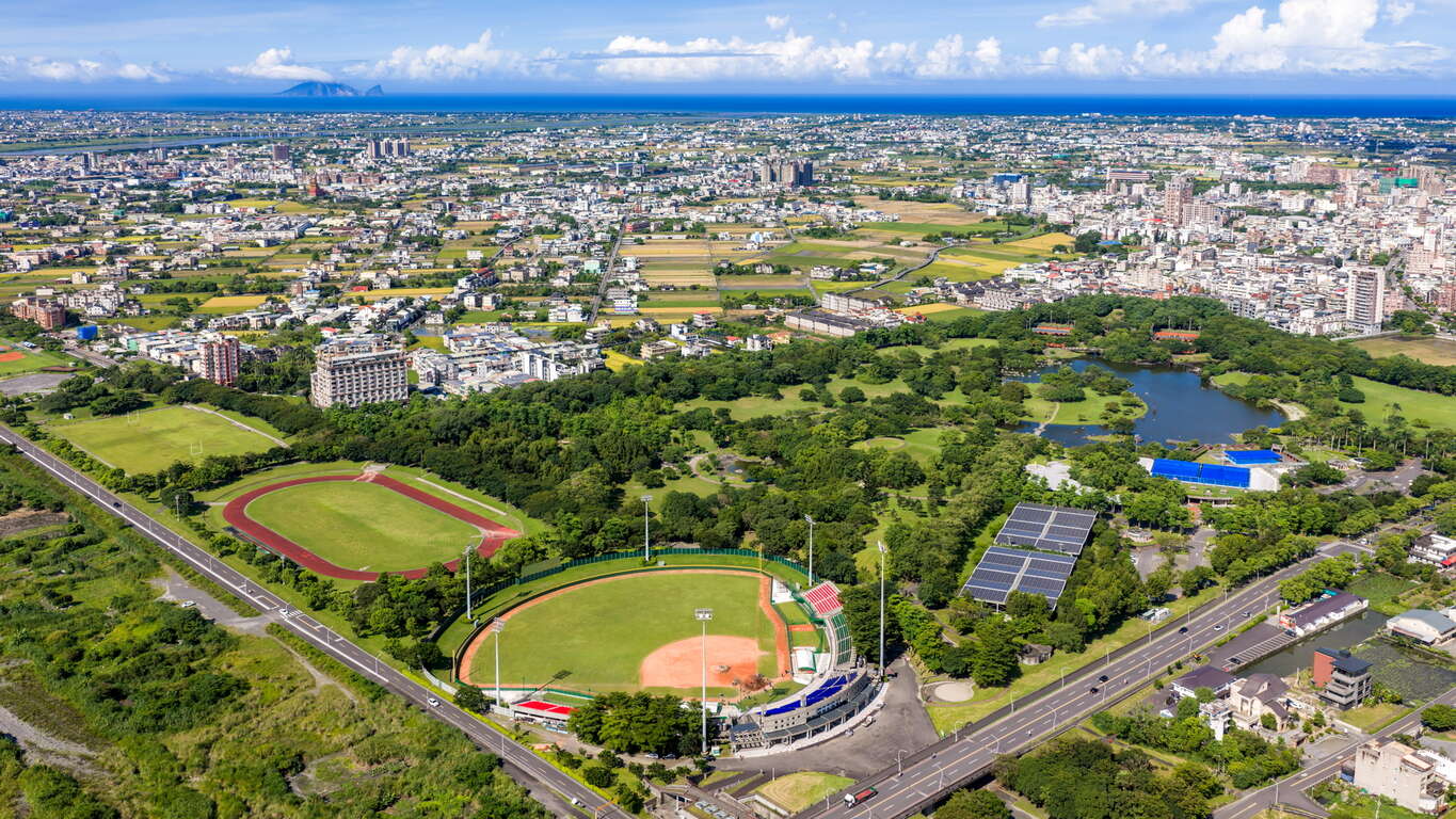 羅東運動公園空拍