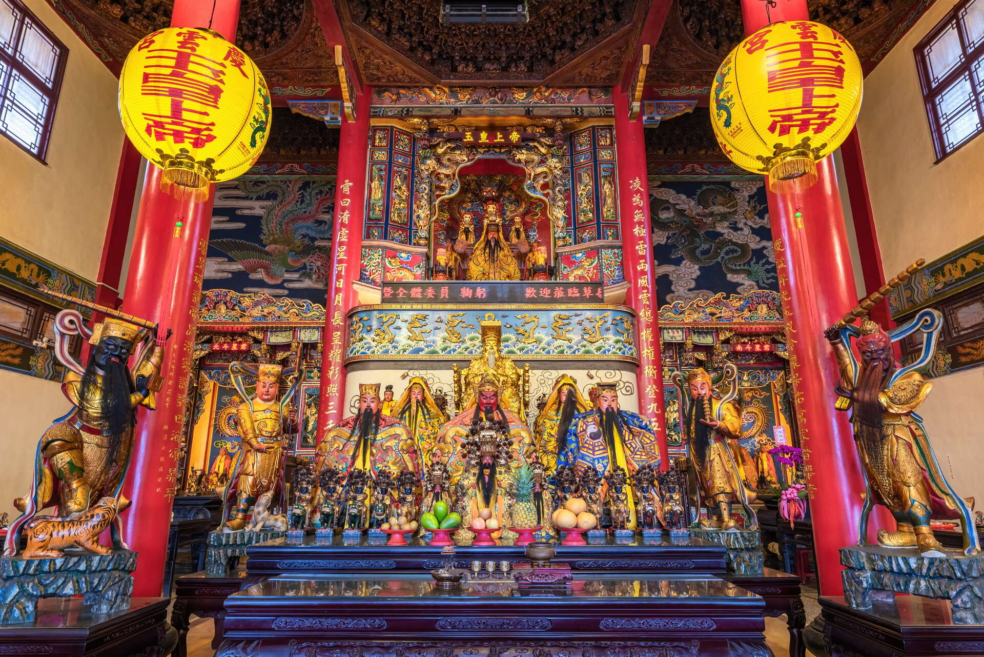 慶雲宮殿內