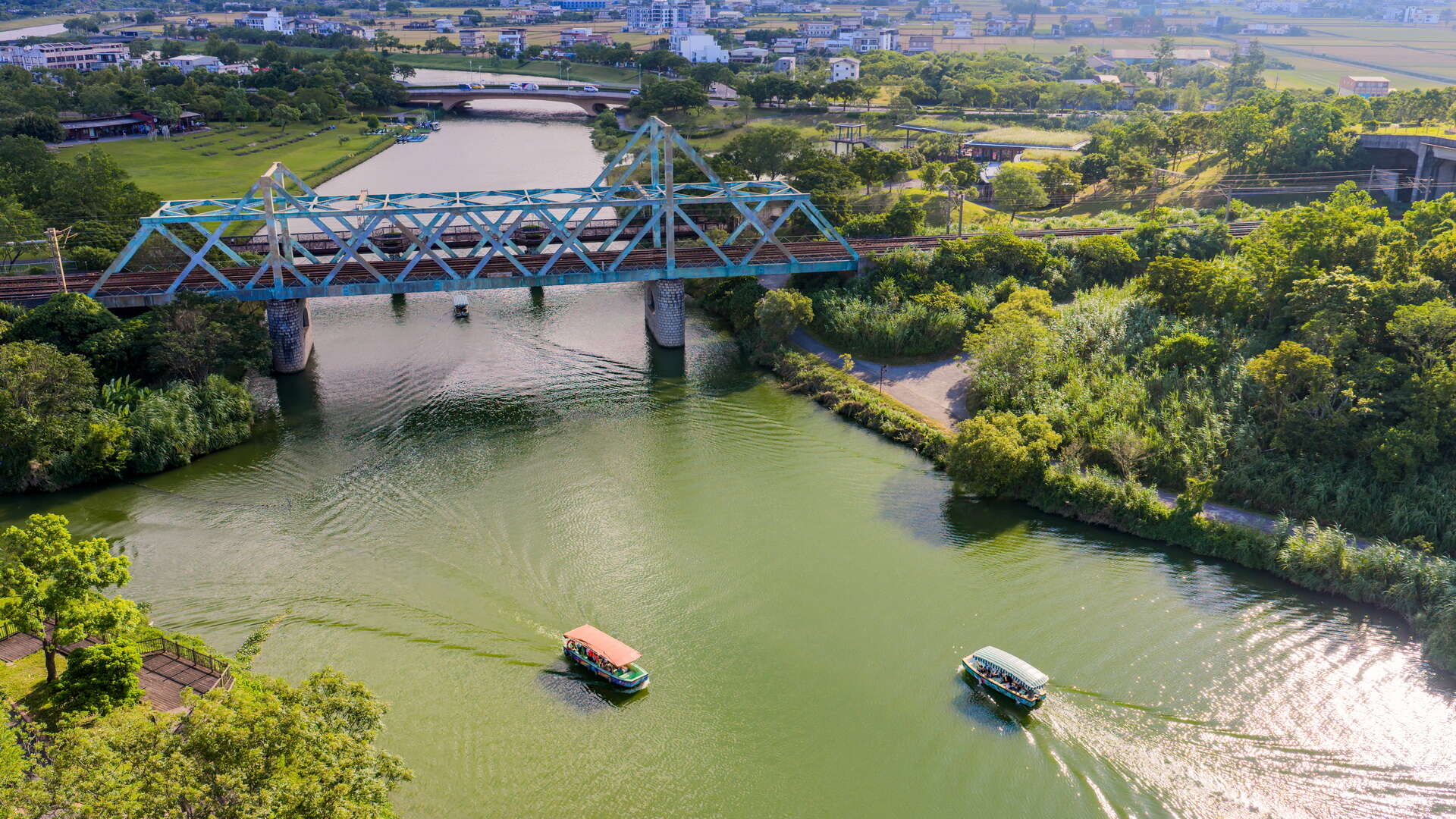 生態綠舟美景