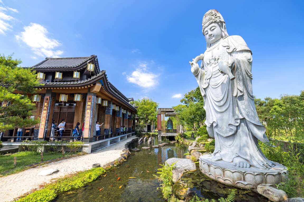 充滿禪意的日式風格庭院